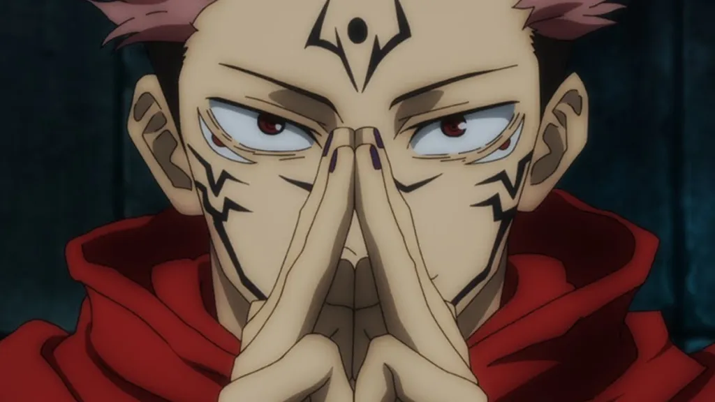 Sukuna Domain handsignierter Jujutsu Kaisen Anime