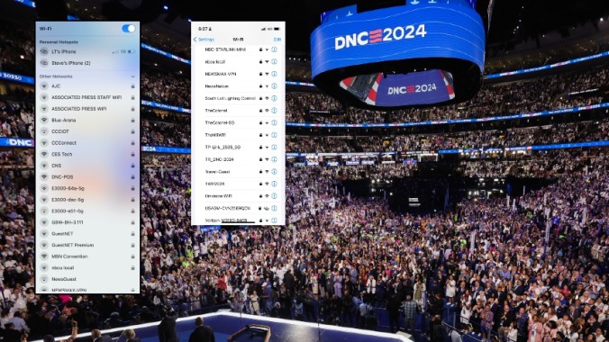 Alle die ihr WLAN Passwort beim DNC nicht mit Jezebel teilen