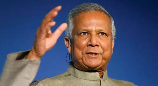 Bangladesch erlebt eine von Studenten angefuehrte Revolution Muhammad Yunus