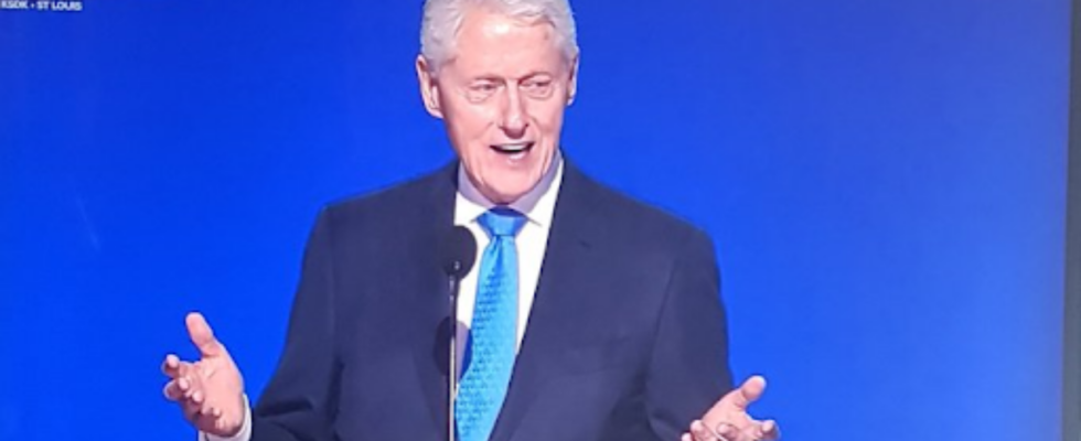 Bill Clinton Ist Bill Clinton krank Zerbrechliche DNC Rede des ehemaligen