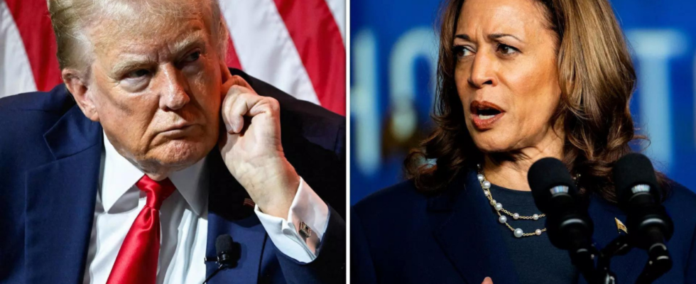 Donald Trump gegen Kamala Harris Trump behauptet „niemand kenne Kamala