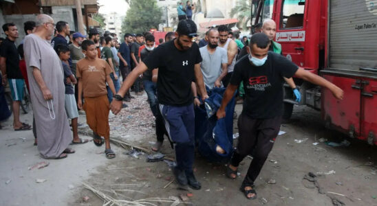 Israelischer Luftangriff auf Schule im Gazastreifen toetet 93 Menschen und