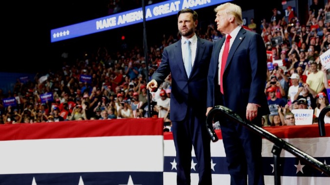 JD Vance versucht verzweifelt Trumps offensichtliche Unterstuetzung fuer die Abtreibungsaenderung.jp