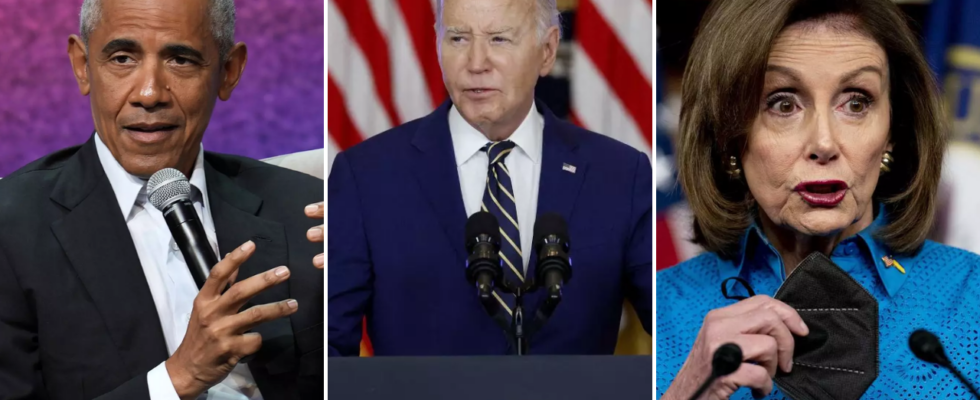 Joe Biden News Biden „sehr wuetend auf Nancy Pelosi hat