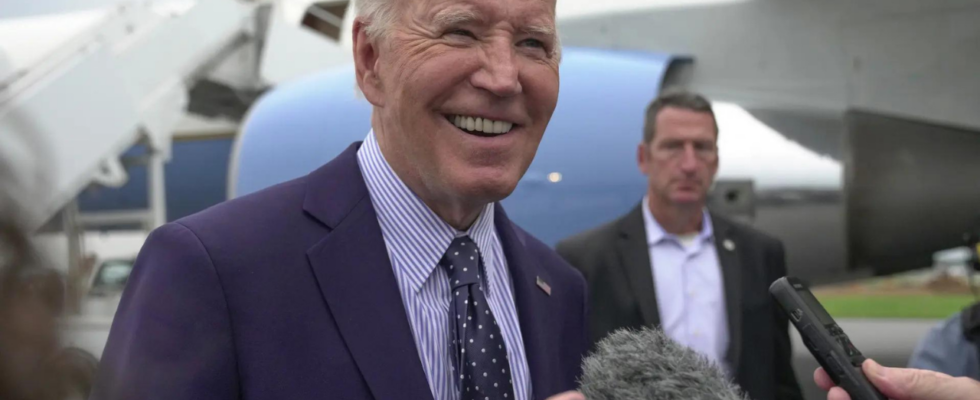 Joe Biden „Schrecklich Bidens Berater sagt die Rede des Praesidenten