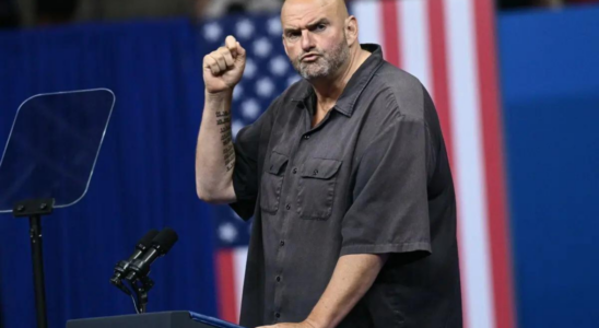 John Fetterman Der proisraelische John Fetterman laesst den DNC aus