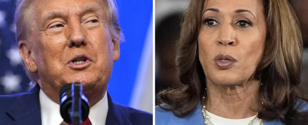 Kamala Harris Interview Trumps erste Reaktion vor dem Interview mit Kamala