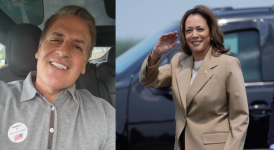 Kamala Harris Shark Tank Juror Mark Cuban unterstuetzt den Wirtschaftsplan der