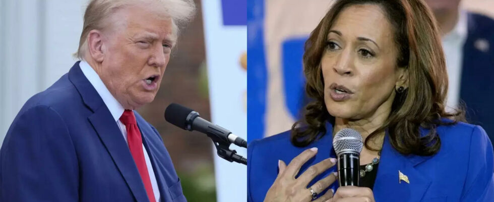 Kamala Harris attackiert Trump bei DNC Rede „Ein unserioeser Mann aber