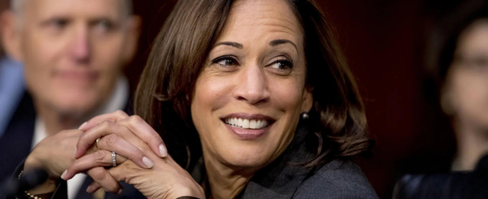 Kamala Harris „Ich weiss noch wie aufgeregt sie war …