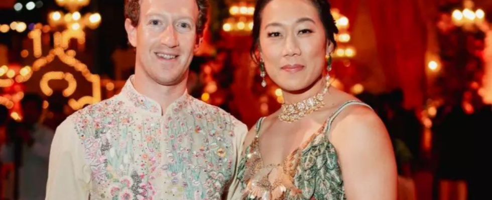 Mark Zuckerberg Priscilla Chan backt „Knietag Kuchen fuer Mark Zuckerberg Meta CEO