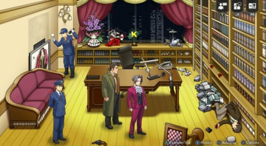 Miles Edgeworth glaenzt heller denn je in der Ace Attorney