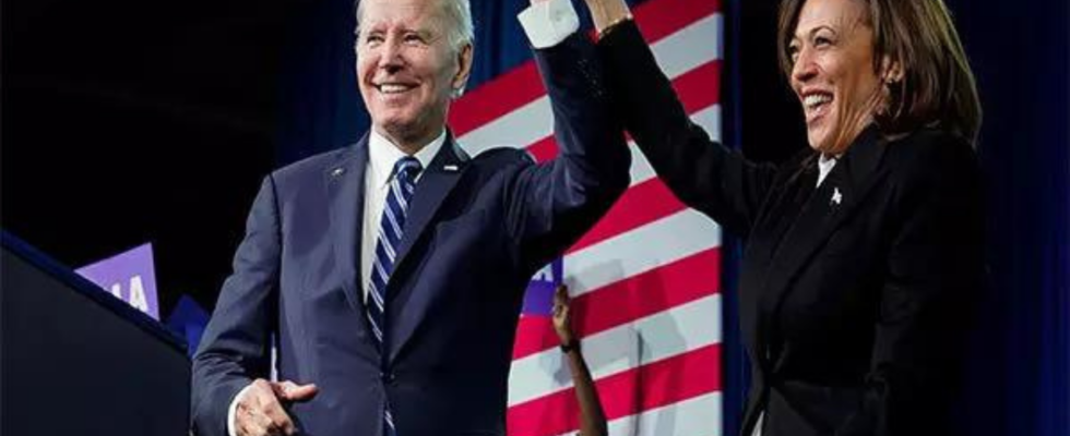 Praesident Biden US Wahlen Ein verschwundener Praesident tritt zurueck ins Rampenlicht