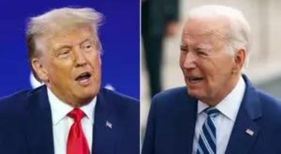 Trump Trump behauptet Biden „hasse Obama und die „verrueckte Pelosi