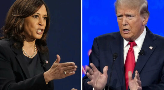 US Wahlen Kamala Harris und Donald Trump debattieren am 10 September