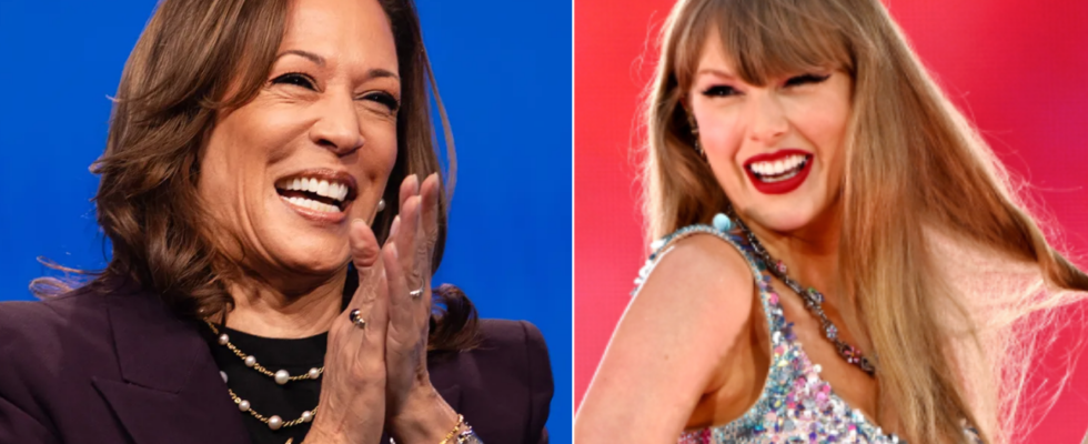 US Wahlen Taylor Swift unterstuetzt Kamala Harris „Aufgeregt ueber die Moeglichkeit