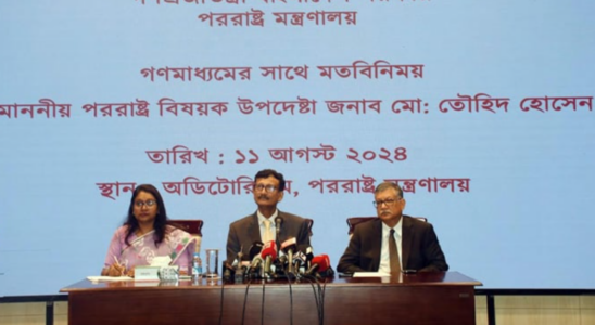 Wird versuchen Sheikh Hasina zurueckzubringen wenn Uebergangsregierung von Bangladesch