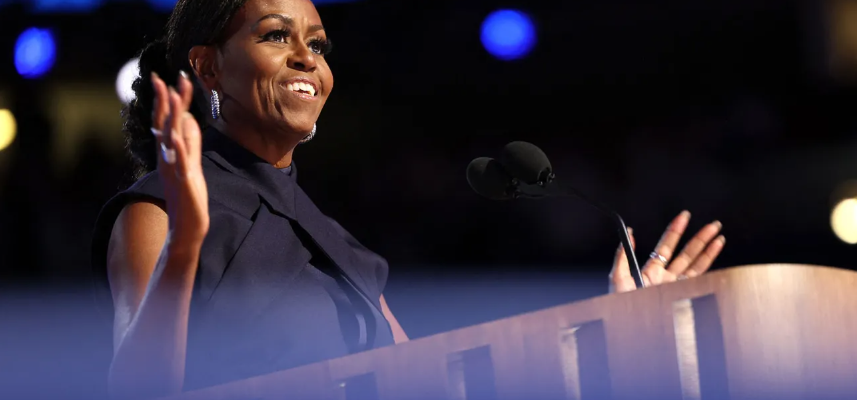 „Amerika die Hoffnung kehrt zurueck Michelle Obama beim DNC