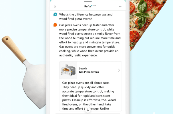 Amazon beginnt mit dem Testen von Anzeigen in seinem Rufus Chatbot