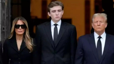 Barron Trump „Sehr schwierig Melania im Gespraech mit Barron Trump