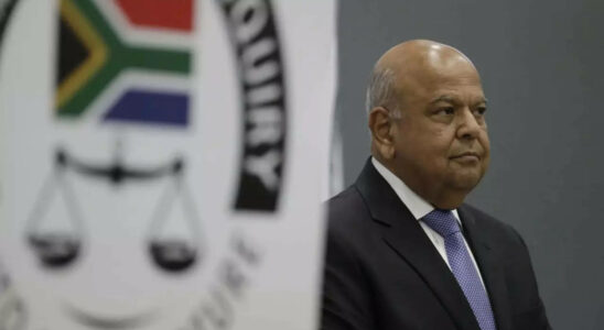 Der aus Indien stammende ehemalige suedafrikanische Finanzminister Pravin Gordhan ist