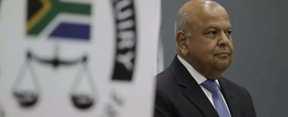 Der aus Indien stammende ehemalige suedafrikanische Finanzminister Pravin Gordhan ist