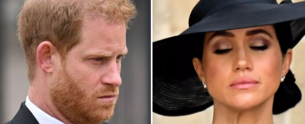 Der hitzige Streit zwischen Prinz Harry und Meghan Markle Der