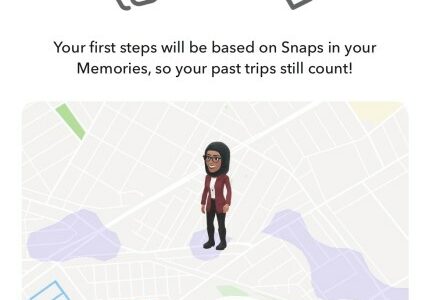 Die neue Footsteps Funktion von Snapchat verfolgt Ihren Standortverlauf