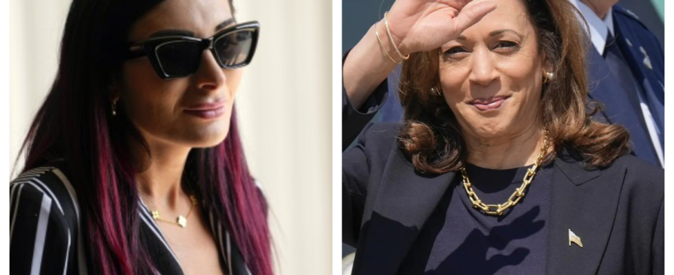 Kamala Harris Hasserin Laura Loomer sagt sie sei der Republikanischen Partei