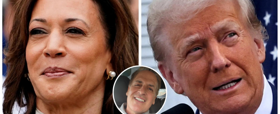 Mark Cuban Trump vs Kamala Mark Cuban fragt Internetnutzer wem