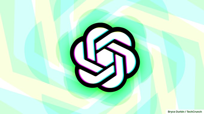 OpenAI-Logo mit spiralförmigen Pastellfarben (Bildnachweis: Bryce Durbin / TechCrunch)