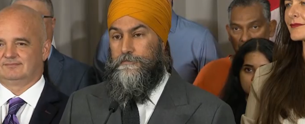 NDP Vorsitzender Jagmeet Singh beendet liberalen Deal und verweist auf wichtige