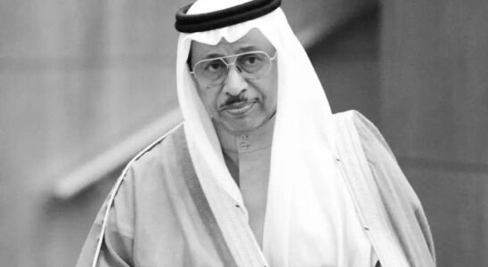 Scheich Jaber Mubarak Al Sabah Der ehemalige kuwaitische Premierminister Scheich