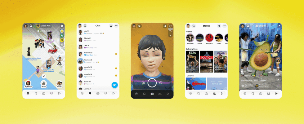 Snapchat testet „einfache Version der App ohne Snap Map oder