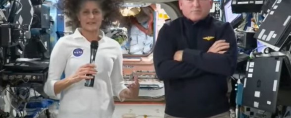 Sunita Williams Sunita Williams und Butch Wilmore stimmen bei US Wahl