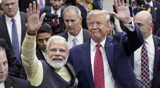 Trump behauptet Modi komme in die USA um ihn zu