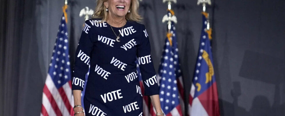 US Praesidentschaftswahlen „Ich denke schon Jill Biden sagt sie sei „in