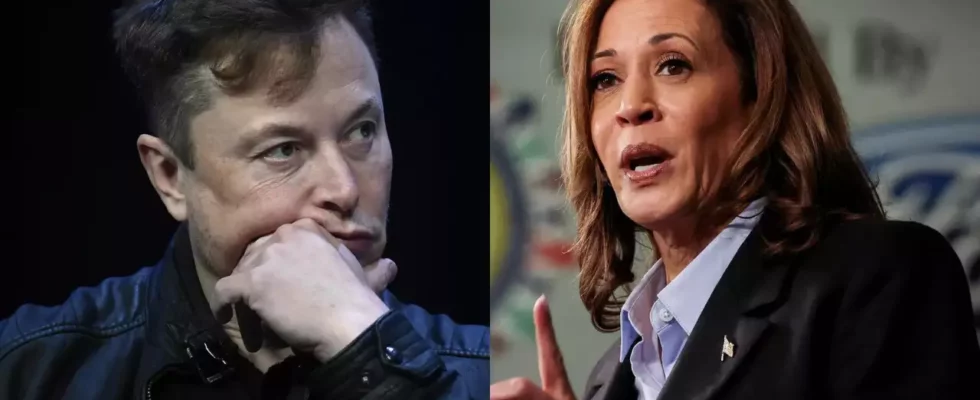 „Kamala will zerstoeren Elon Musk warnt vor Risiken falls.webp