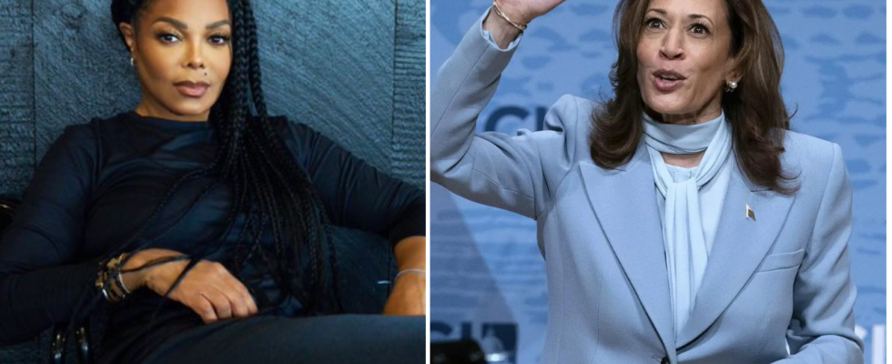 „Sie ist nicht schwarz Janet Jackson ueber Kamala Harris‘ ethnische