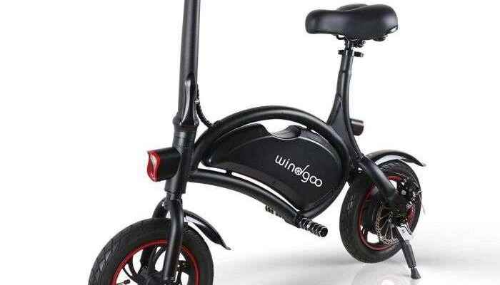 Cdiscount the Windgoo folding electric balance bike at a smashed