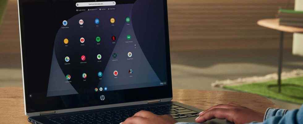 Chromebook will alert you if someone is looking over your