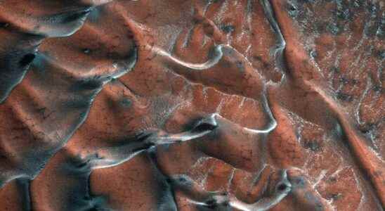 The winds of Mars can detect what is beneath its