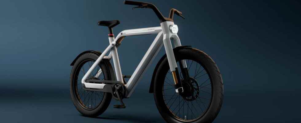 VanMoof unveils the VanMoof V a full suspension two wheel drive