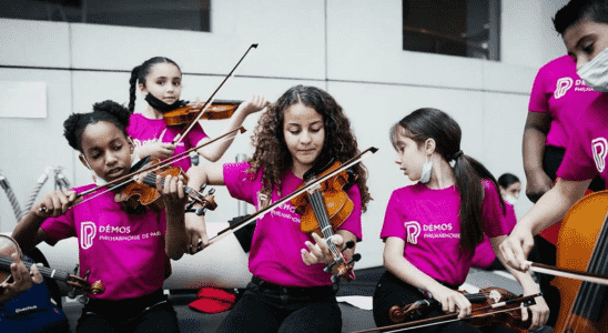 At the Philharmonie de Paris the Demos orchestras introduce children