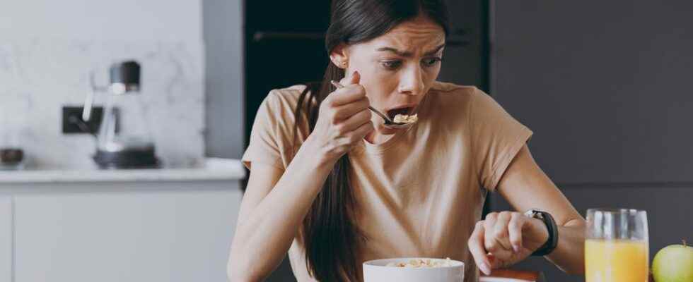 Eating too fast is it really worse