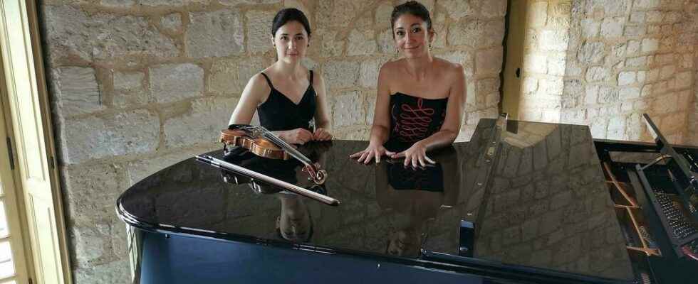 Fanny Clamagirand and Vanya Cohen under the empire of Saint Saens