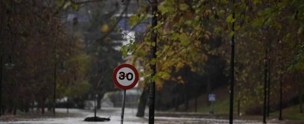 Floods in the Basque Country first images the weather forecast