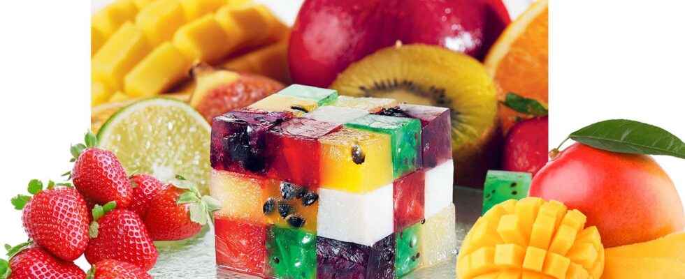 How to prepare Raphael Haumonts Rubiks fruits