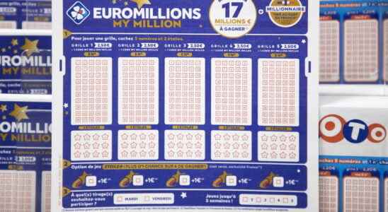 Result of the Euromillions FDJ the draw of Tuesday December