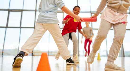 Sport and Covid contact indoors in groups at school